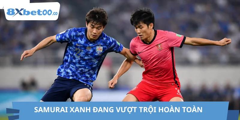 Samurai xanh đang vượt trội hoàn toàn